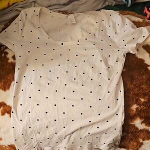 H&M Polka Dot Women's Top Size M